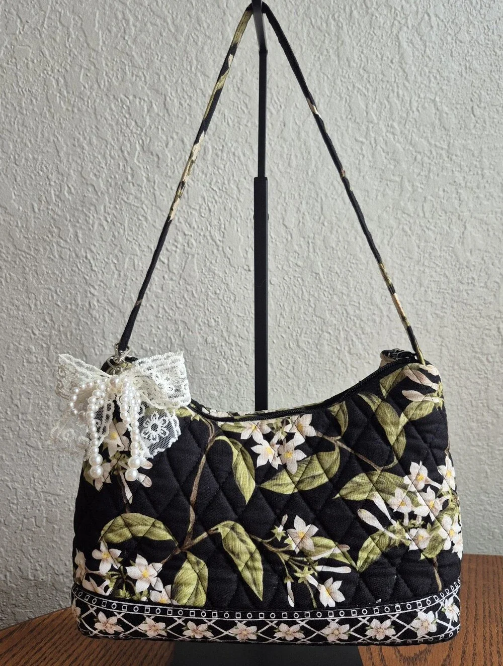 Vera Bradley Jasmine Floral Molly Shoulder Bag